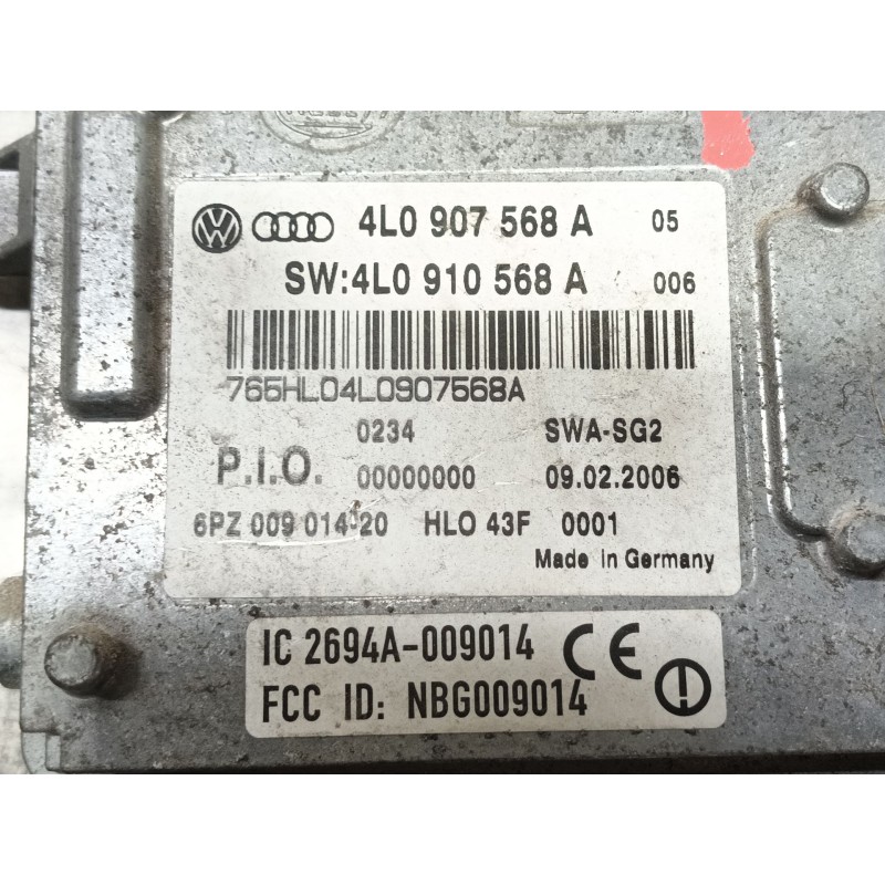 Recambio de modulo electronico para audi q7 (4lb) 3.0 tdi quattro referencia OEM IAM   