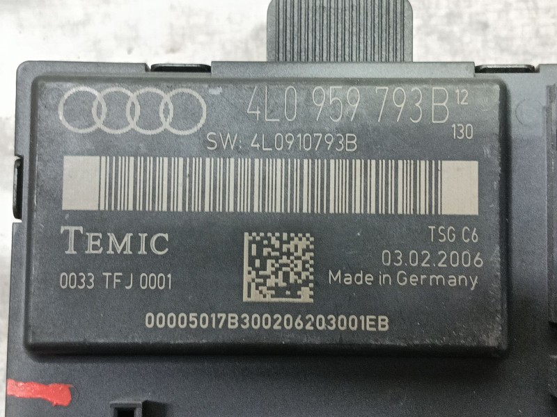 Recambio de modulo electronico para audi q7 (4lb) 3.0 tdi quattro referencia OEM IAM   