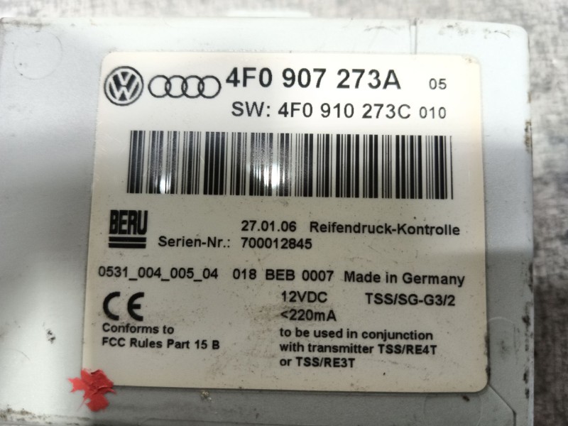 Recambio de modulo electronico para audi q7 (4lb) 3.0 tdi quattro referencia OEM IAM   
