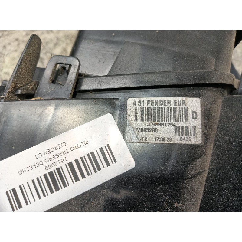 Recambio de piloto trasero derecho para citroën c3 collection referencia OEM IAM   