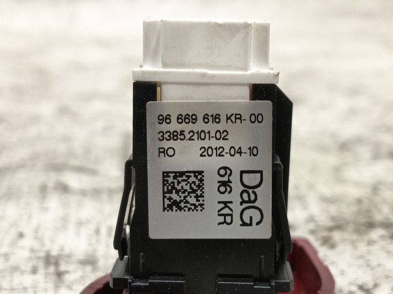 Recambio de warning para citroën c3 collection referencia OEM IAM   