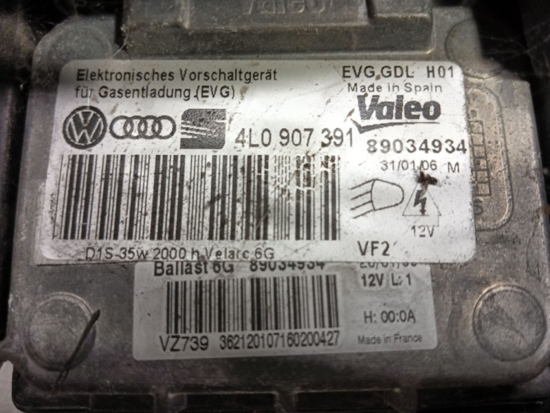 Recambio de faro izquierdo para audi q7 (4lb) 3.0 tdi quattro referencia OEM IAM   