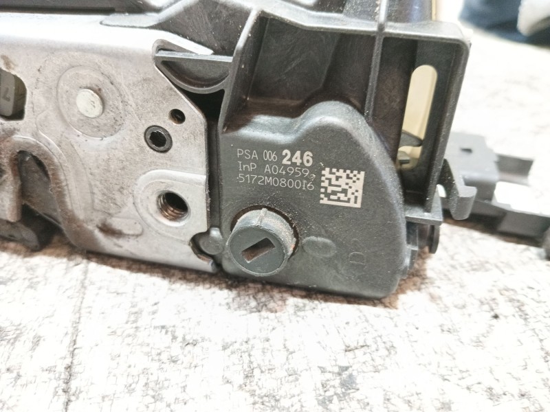 Recambio de cerradura puerta delantera derecha para citroën c3 collection referencia OEM IAM   