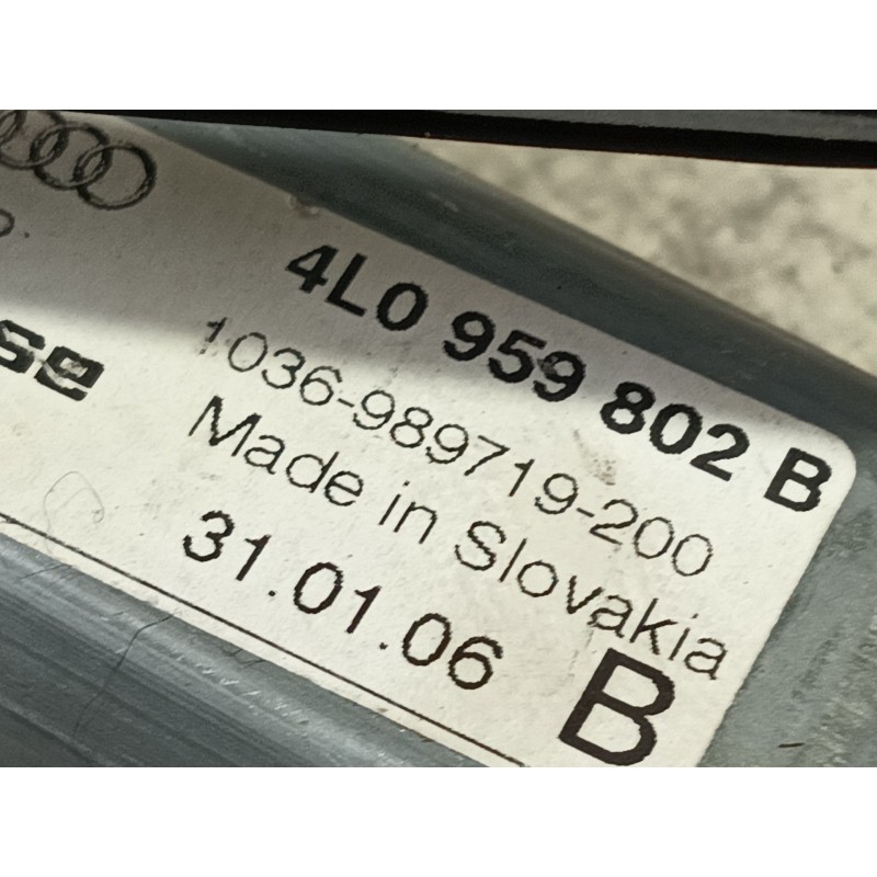 Recambio de elevalunas delantero derecho para audi q7 (4lb) 3.0 tdi quattro referencia OEM IAM   