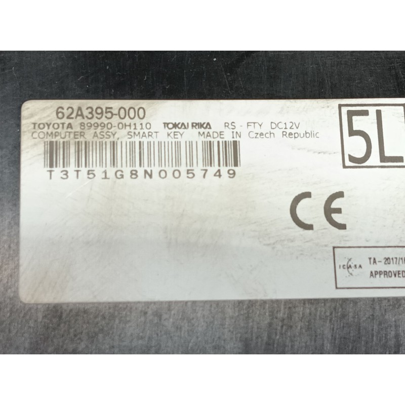 Recambio de modulo electronico para peugeot 108 1.0 vti 72 referencia OEM IAM   