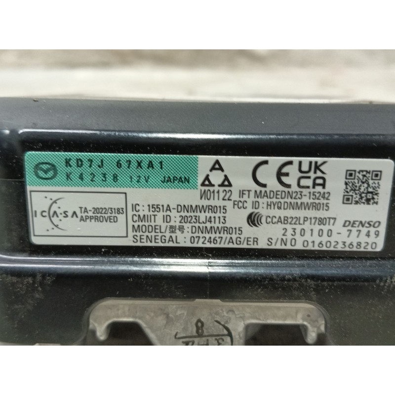 Recambio de sensor para mazda 6 sedán (gj, gl) 2.5 referencia OEM IAM KD7J67XA1 2301007749 