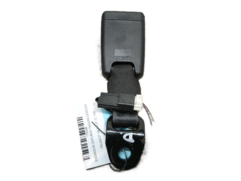 Recambio de enganche cinturon trasero derecho para peugeot 108 1.0 vti 72 referencia OEM IAM   