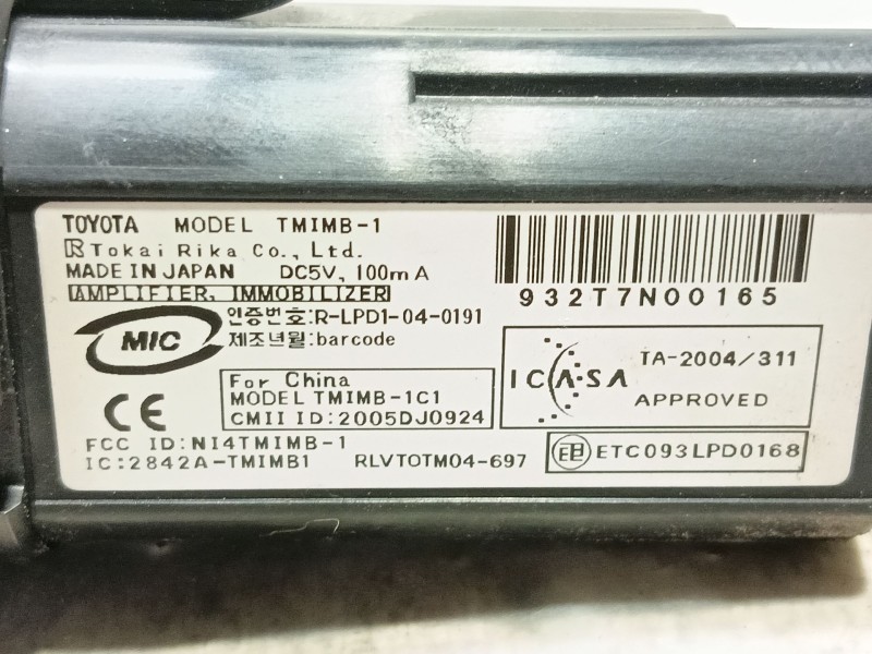 Recambio de conmutador de arranque para lexus is200 (ds2/is2) 220d referencia OEM IAM   