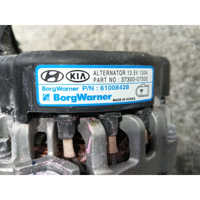 Recambio de alternador para hyundai bayon (bc3) 1.2 mpi referencia OEM IAM   