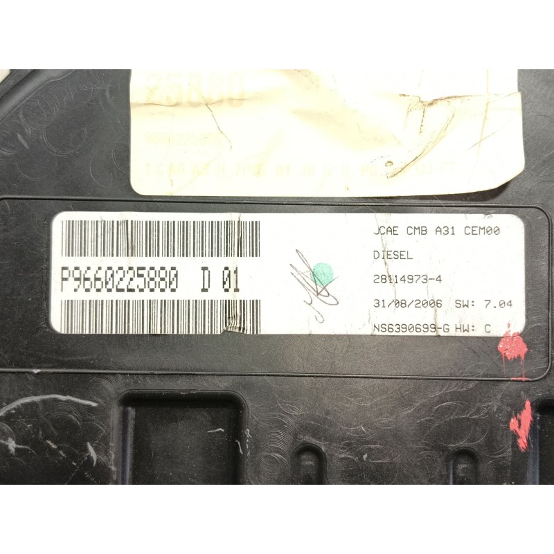 Recambio de cuadro instrumentos para citroën c2 (jm_) 1.4 hdi referencia OEM IAM   