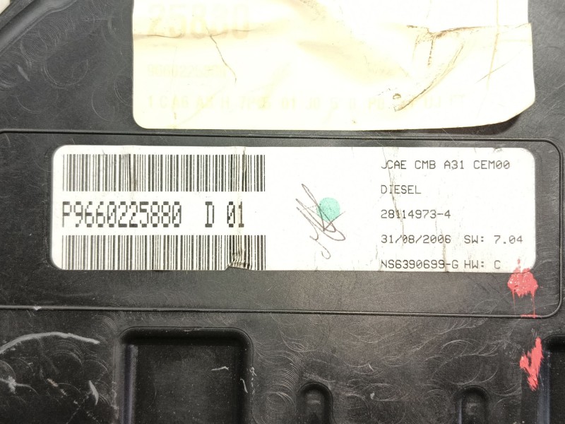 Recambio de cuadro instrumentos para citroën c2 (jm_) 1.4 hdi referencia OEM IAM   