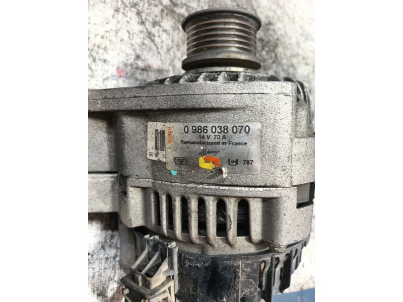 Recambio de alternador para seat inca (6k9) 1.9 d referencia OEM IAM 0  