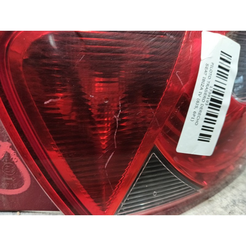 Recambio de piloto trasero derecho para seat ibiza iv (6j5, 6p1) 1.4 referencia OEM IAM   