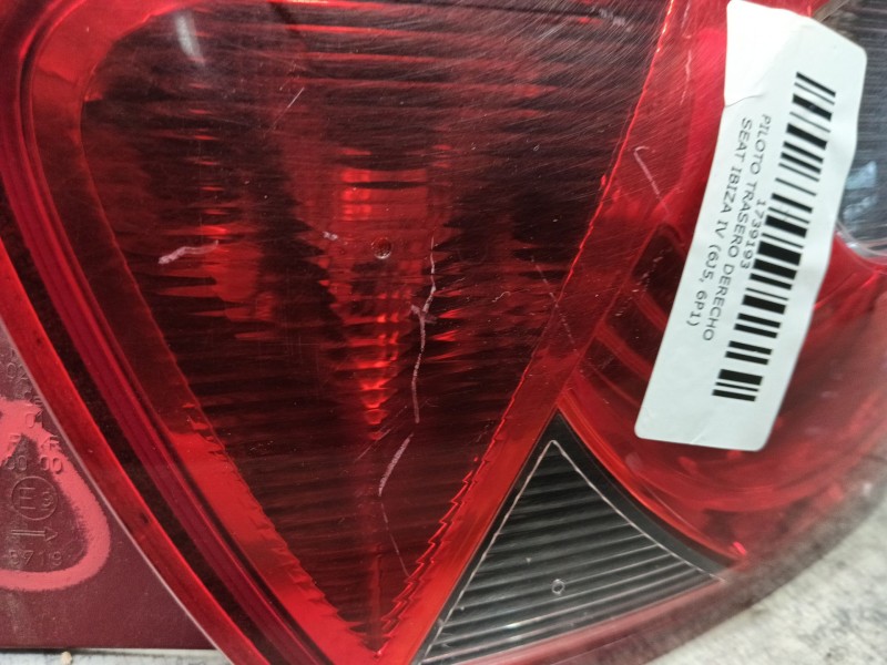 Recambio de piloto trasero derecho para seat ibiza iv (6j5, 6p1) 1.4 referencia OEM IAM   