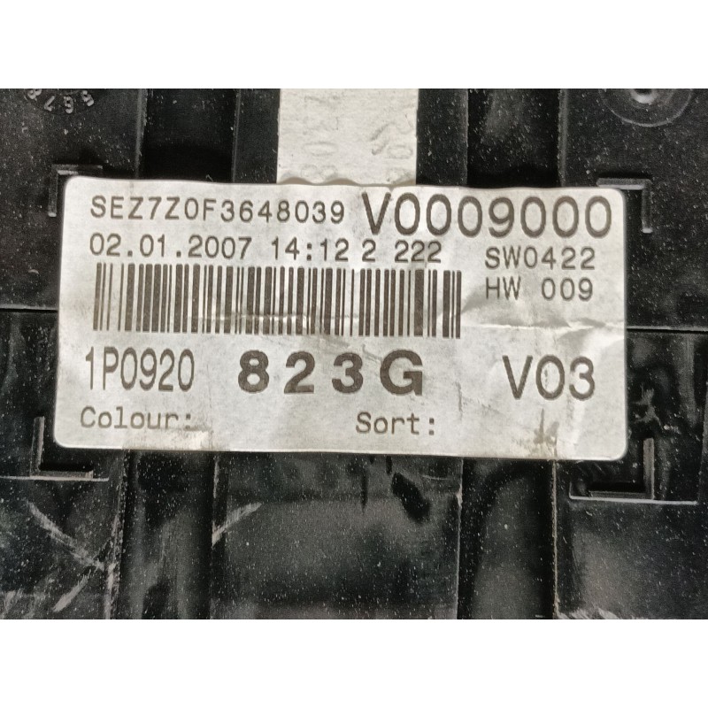 Recambio de cuadro instrumentos para seat leon (1p1) 1.9 tdi referencia OEM IAM 0  