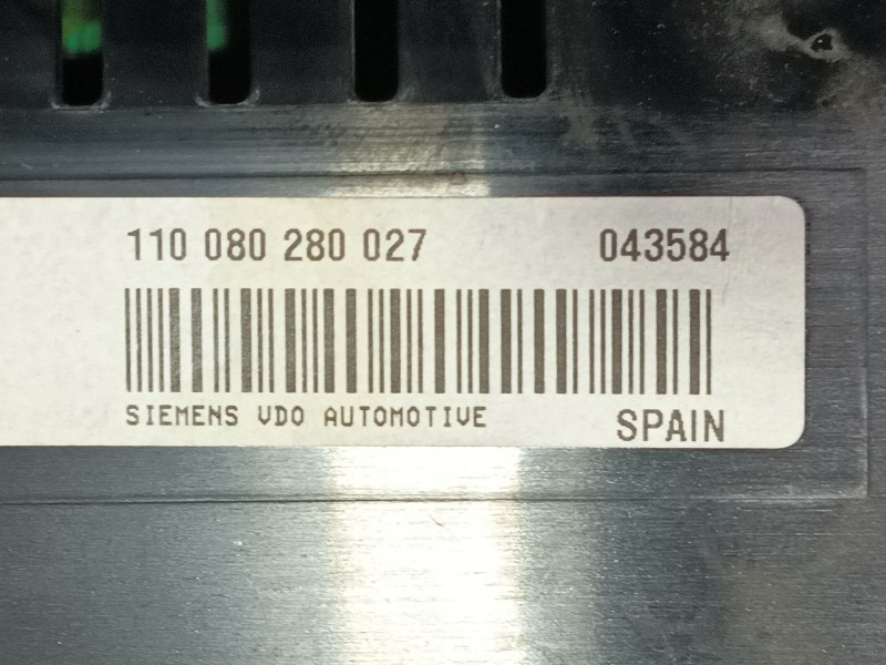 Recambio de cuadro instrumentos para seat leon (1p1) 1.9 tdi referencia OEM IAM 0  