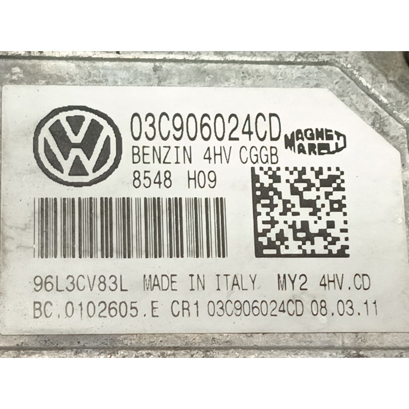 Recambio de centralita motor uce para seat ibiza iv (6j5, 6p1) 1.4 referencia OEM IAM   