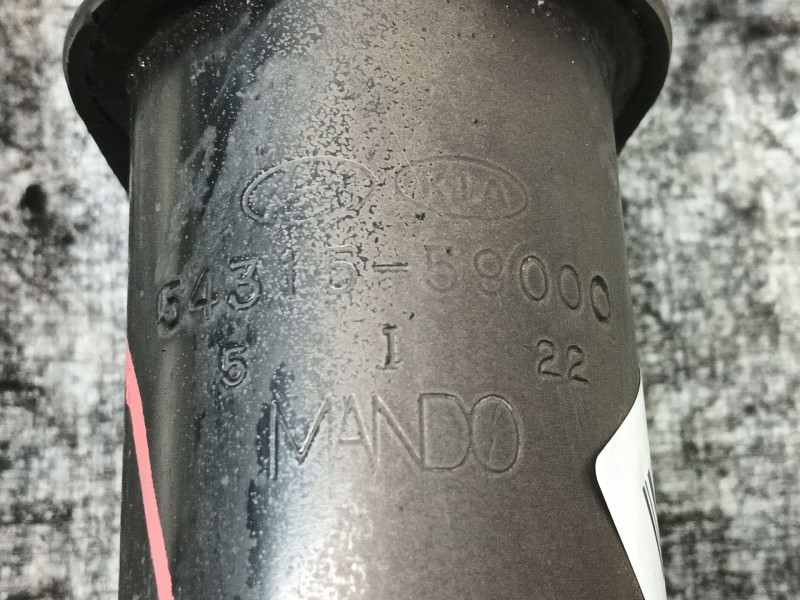 Recambio de amortiguador delantero derecho para hyundai h350 furgoneta 2.5 crdi referencia OEM IAM   