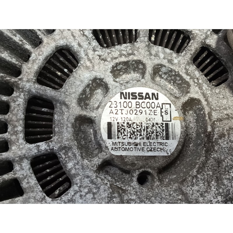 Recambio de alternador para nissan qashqai / qashqai +2 i (j10, nj10, jj10e) 1.6 referencia OEM IAM   
