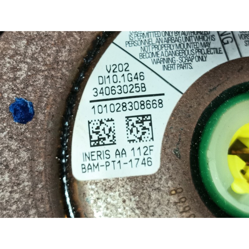 Recambio de airbag delantero izquierdo para nissan qashqai / qashqai +2 i (j10, nj10, jj10e) 1.6 referencia OEM IAM   