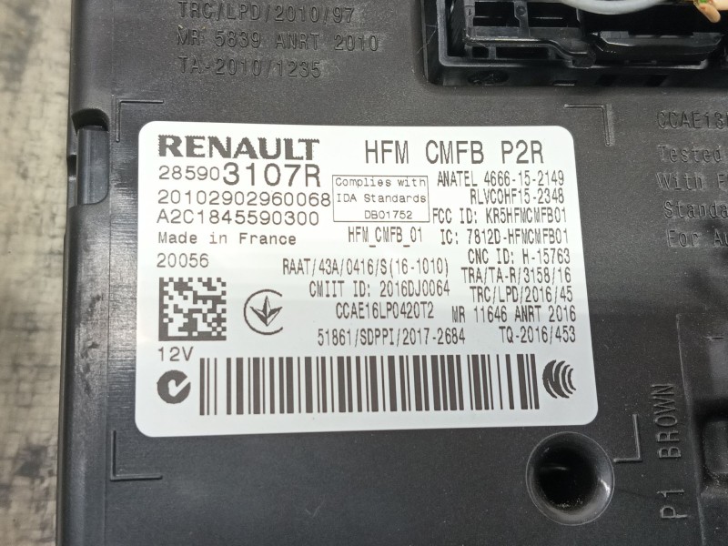 Recambio de modulo electronico para dacia duster (hm_) 1.5 dci 115 (hmad) referencia OEM IAM   