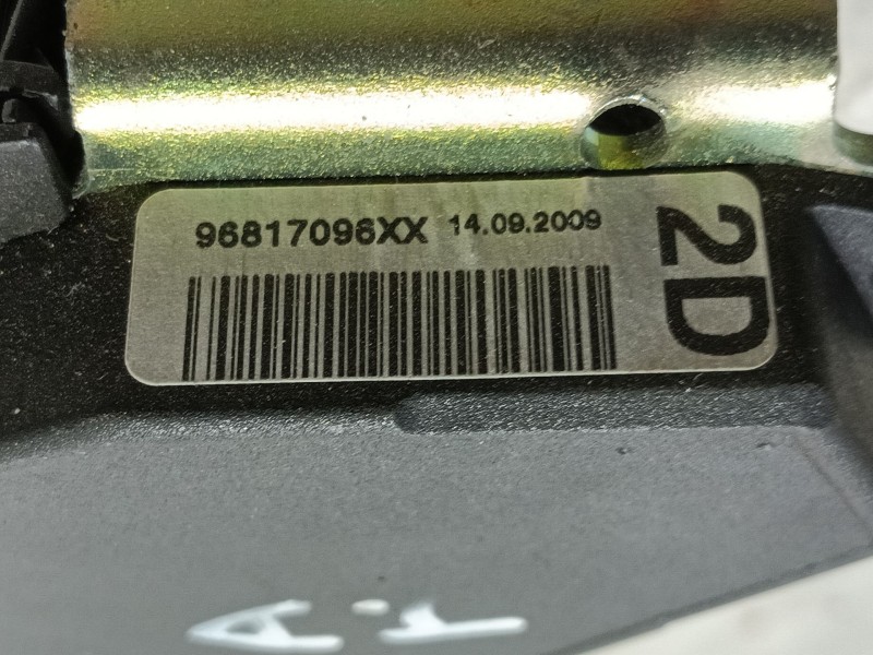 Recambio de cinturon seguridad trasero derecho para citroën c3 picasso (sh_) 1.6 hdi referencia OEM IAM   