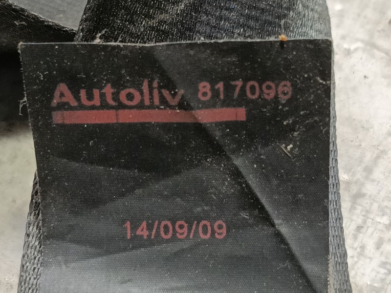 Recambio de cinturon seguridad trasero derecho para citroën c3 picasso (sh_) 1.6 hdi referencia OEM IAM   