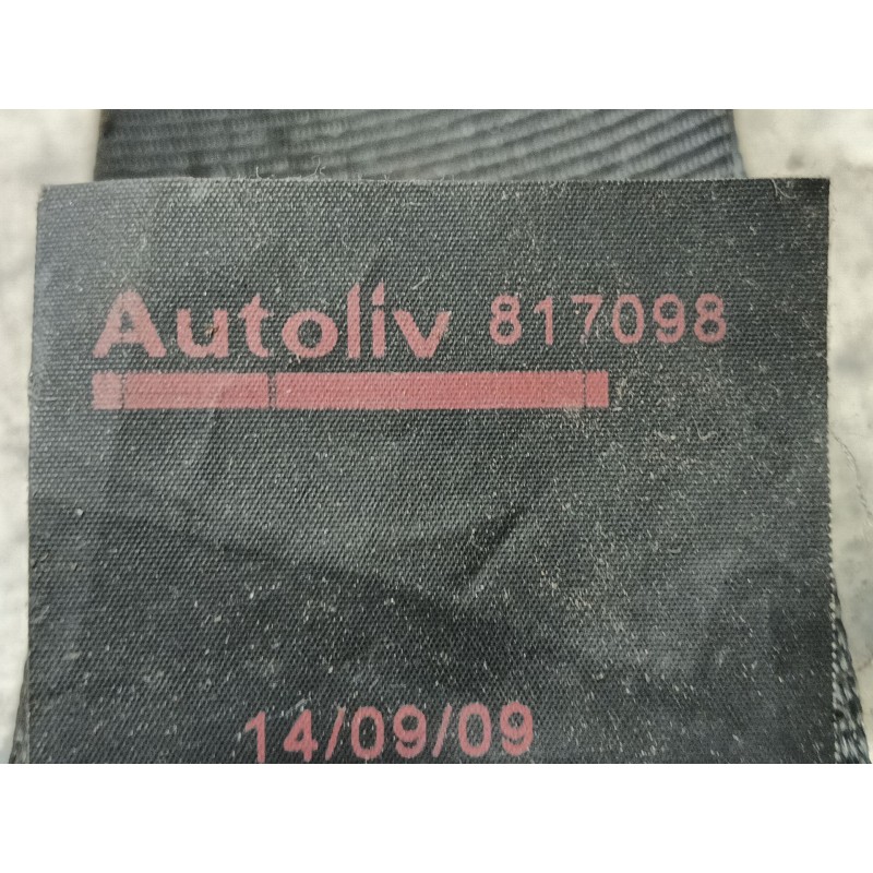 Recambio de cinturon seguridad trasero izquierdo para citroën c3 picasso (sh_) 1.6 hdi referencia OEM IAM   