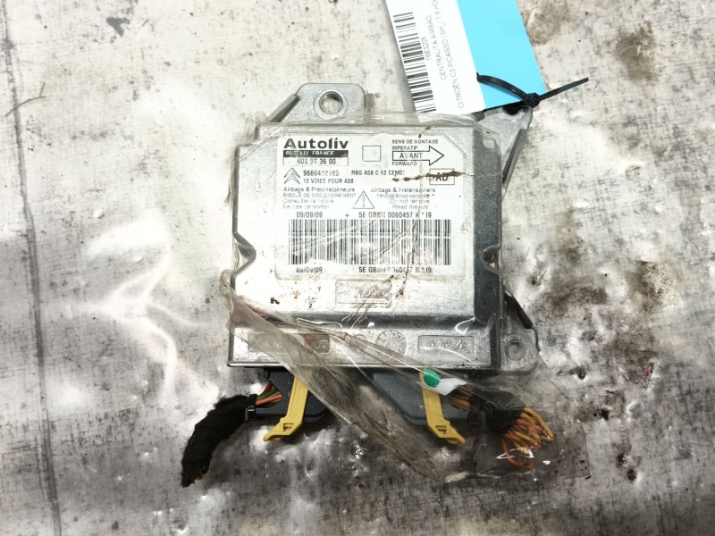Recambio de centralita airbag para citroën c3 picasso (sh_) 1.6 hdi referencia OEM IAM   