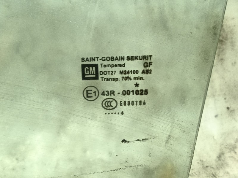 Recambio de luna delantera izquierda para opel vectra c (z02) 2.2 dti 16v (f69) referencia OEM IAM  DOT27M24100AS2 