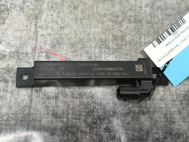 Recambio de modulo electronico para dacia duster (hm_) 1.5 dci 115 (hmad) referencia OEM IAM   