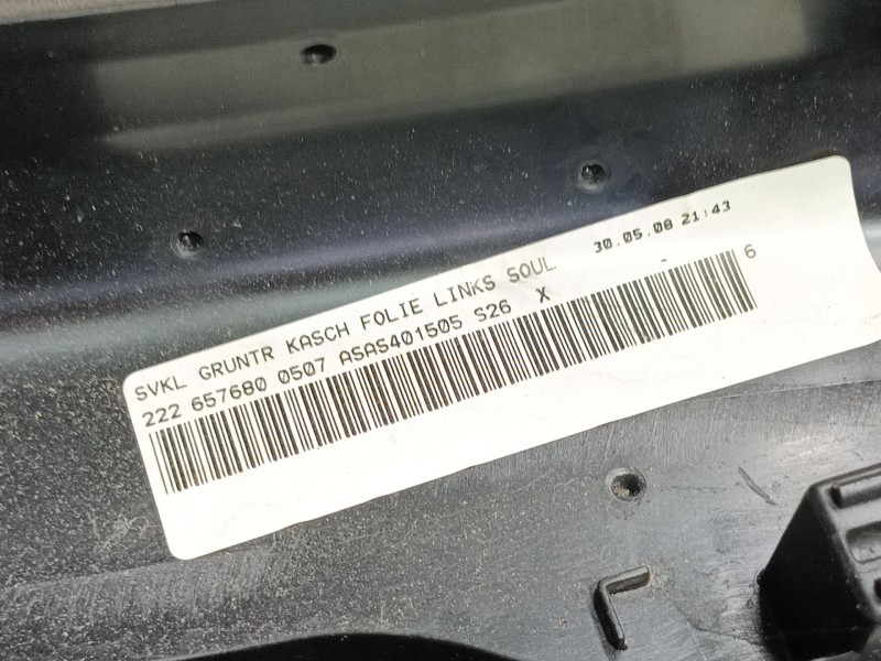 Recambio de guarnecido puerta trasera derecha para audi a5 (8t3) 1.8 tfsi referencia OEM IAM   