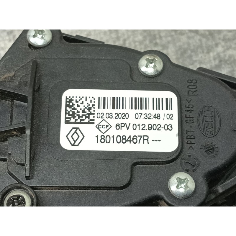 Recambio de potenciometro pedal para dacia duster (hm_) 1.5 dci 115 (hmad) referencia OEM IAM   