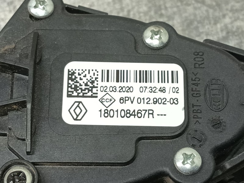 Recambio de potenciometro pedal para dacia duster (hm_) 1.5 dci 115 (hmad) referencia OEM IAM   