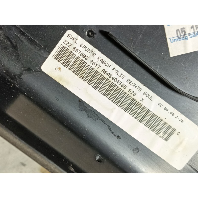 Recambio de guarnecido puerta trasera izquierda para audi a5 (8t3) 1.8 tfsi referencia OEM IAM   