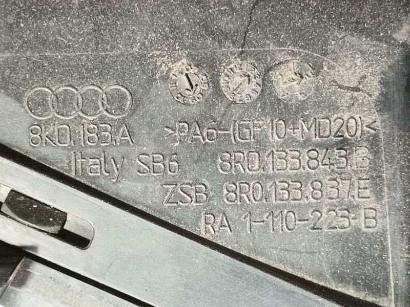 Recambio de filtro aire para audi a5 (8t3) 1.8 tfsi referencia OEM IAM   