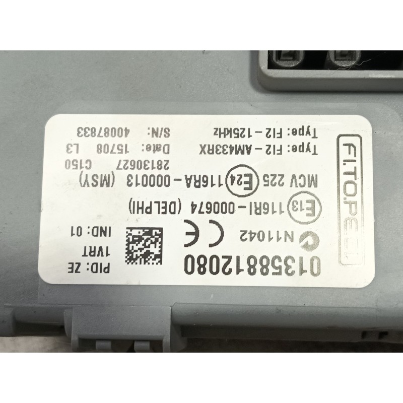 Recambio de caja reles / fusibles para peugeot bipper tepee basis referencia OEM IAM   