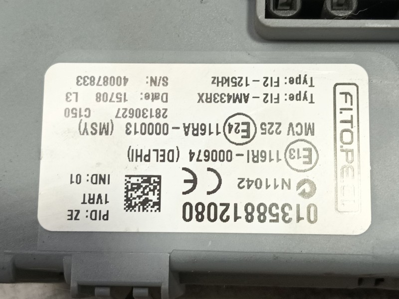 Recambio de caja reles / fusibles para peugeot bipper tepee basis referencia OEM IAM   