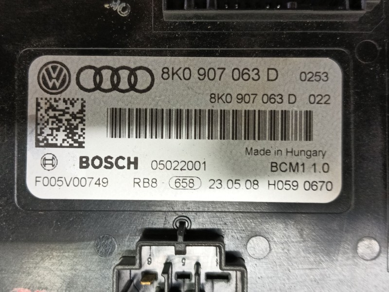 Recambio de modulo electronico para audi a5 (8t3) 1.8 tfsi referencia OEM IAM   