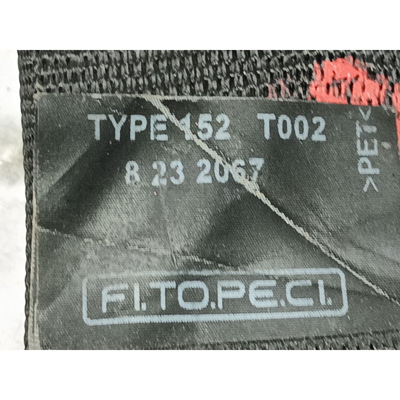 Recambio de cinturon seguridad delantero derecho para peugeot bipper tepee basis referencia OEM IAM   