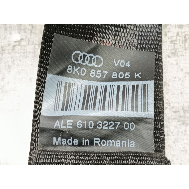 Recambio de cinturon seguridad trasero izquierdo para audi a5 (8t3) 1.8 tfsi referencia OEM IAM   