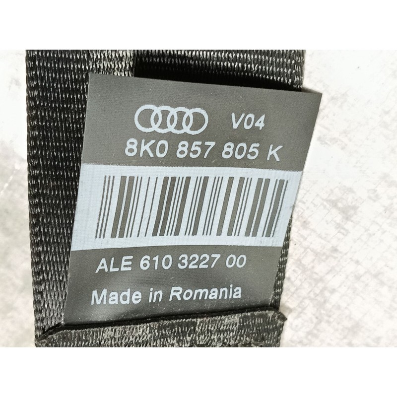 Recambio de cinturon seguridad trasero derecho para audi a5 (8t3) 1.8 tfsi referencia OEM IAM   