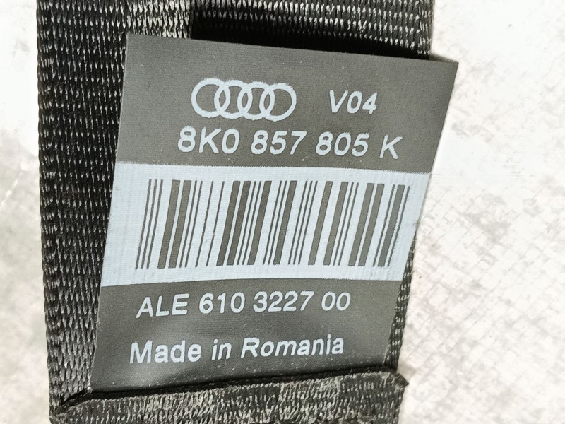 Recambio de cinturon seguridad trasero derecho para audi a5 (8t3) 1.8 tfsi referencia OEM IAM   
