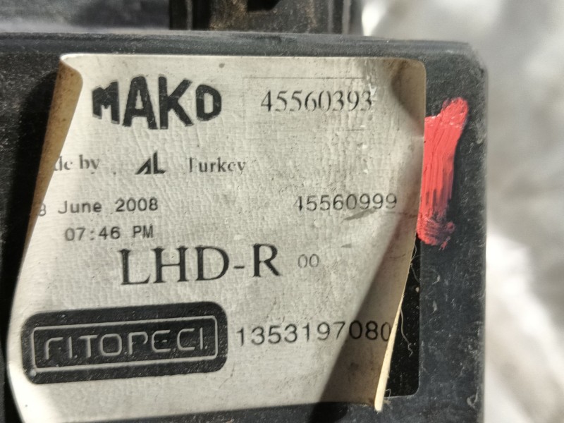 Recambio de faro derecho para peugeot bipper tepee basis referencia OEM IAM  PARA PULIR 