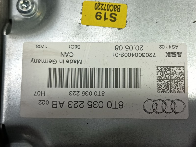 Recambio de modulo electronico para audi a5 (8t3) 1.8 tfsi referencia OEM IAM   