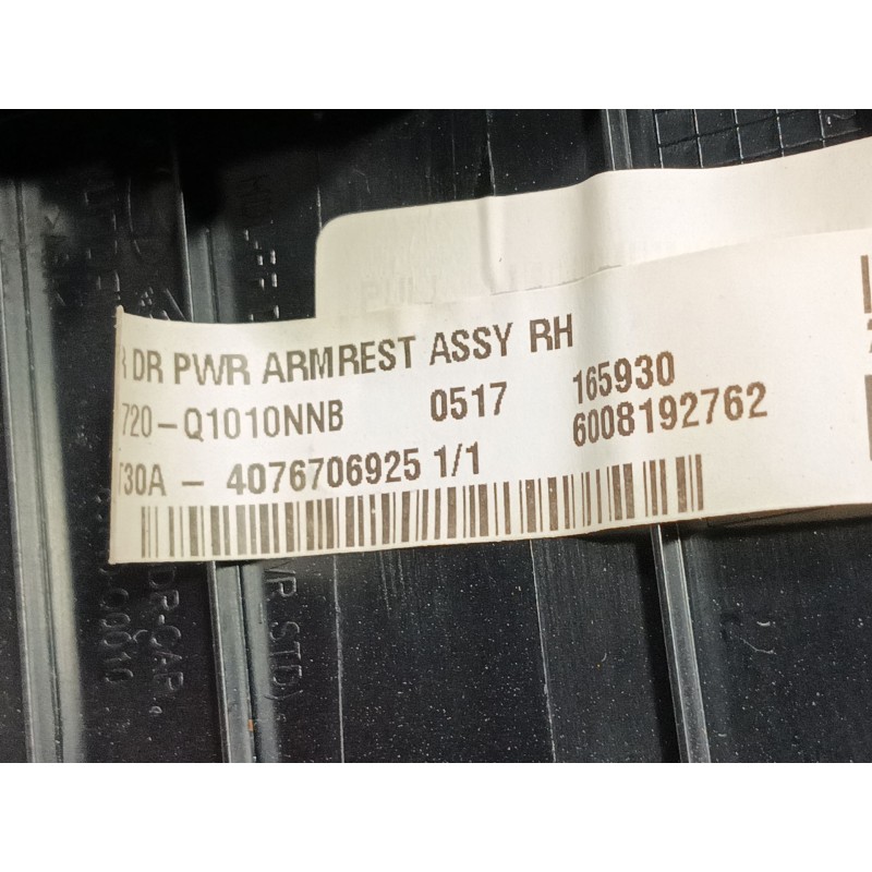 Recambio de guarnecido puerta trasera derecha para hyundai bayon (bc3) 1.2 mpi referencia OEM IAM   