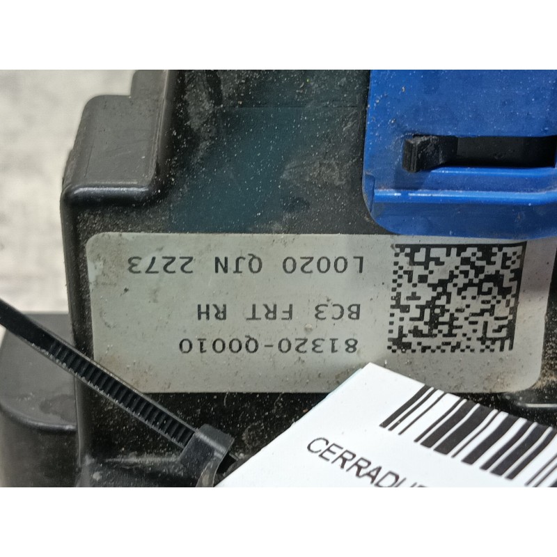 Recambio de cerradura puerta delantera derecha para hyundai bayon (bc3) 1.2 mpi referencia OEM IAM   