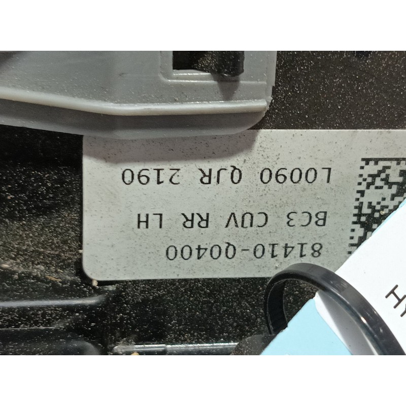 Recambio de cerradura puerta trasera izquierda para hyundai bayon (bc3) 1.2 mpi referencia OEM IAM   