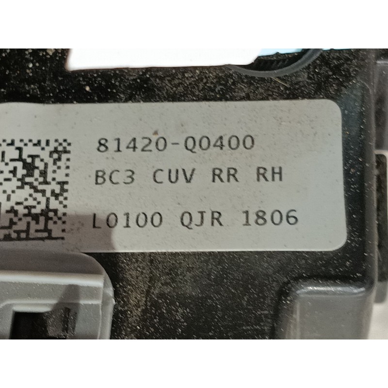 Recambio de cerradura puerta trasera derecha para hyundai bayon (bc3) 1.2 mpi referencia OEM IAM   