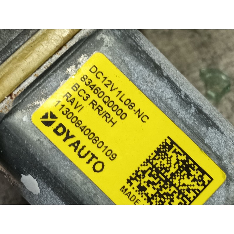 Recambio de elevalunas trasero derecho para hyundai bayon (bc3) 1.2 mpi referencia OEM IAM   